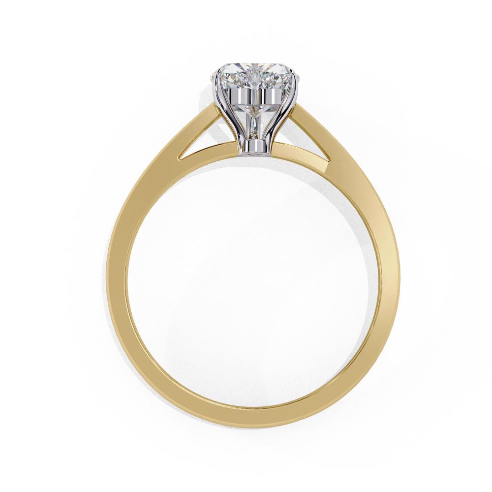 The Amy Heart Cathedral Engagement Ring