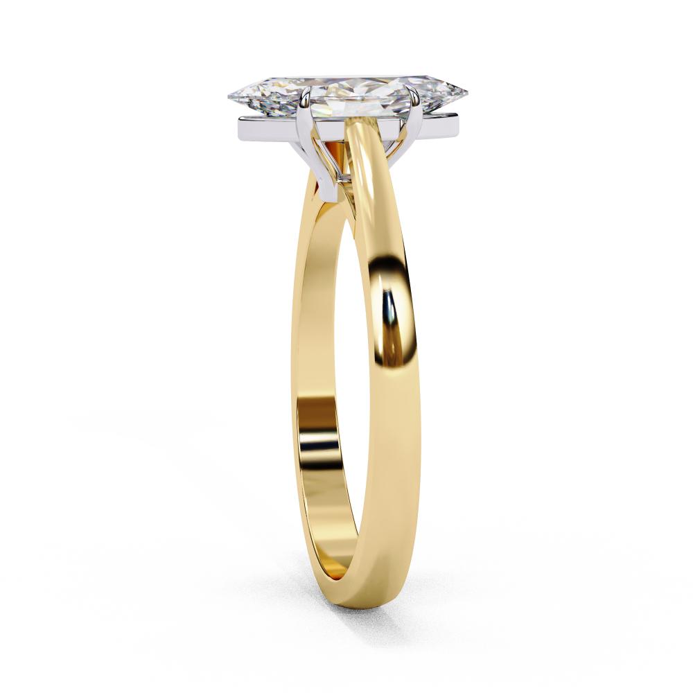 The Amy Marquise Cathedral Engagement Ring