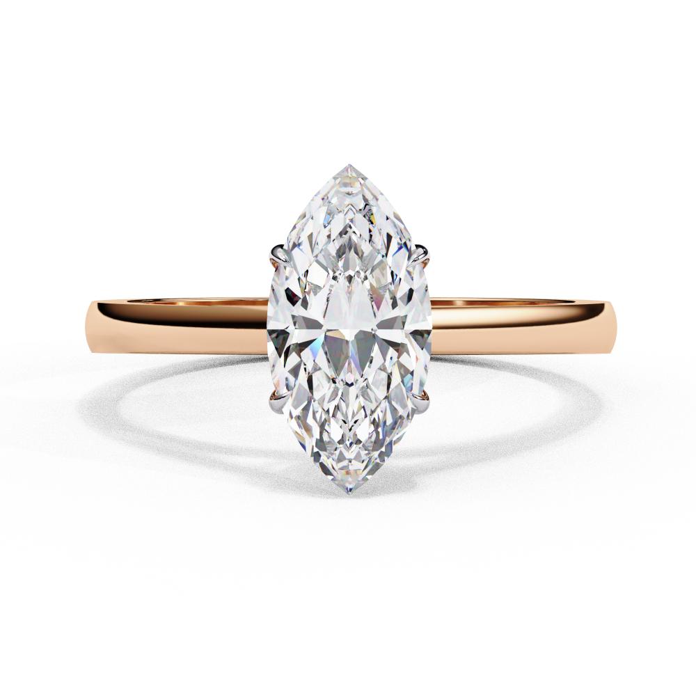 The Amy Marquise Cathedral Engagement Ring