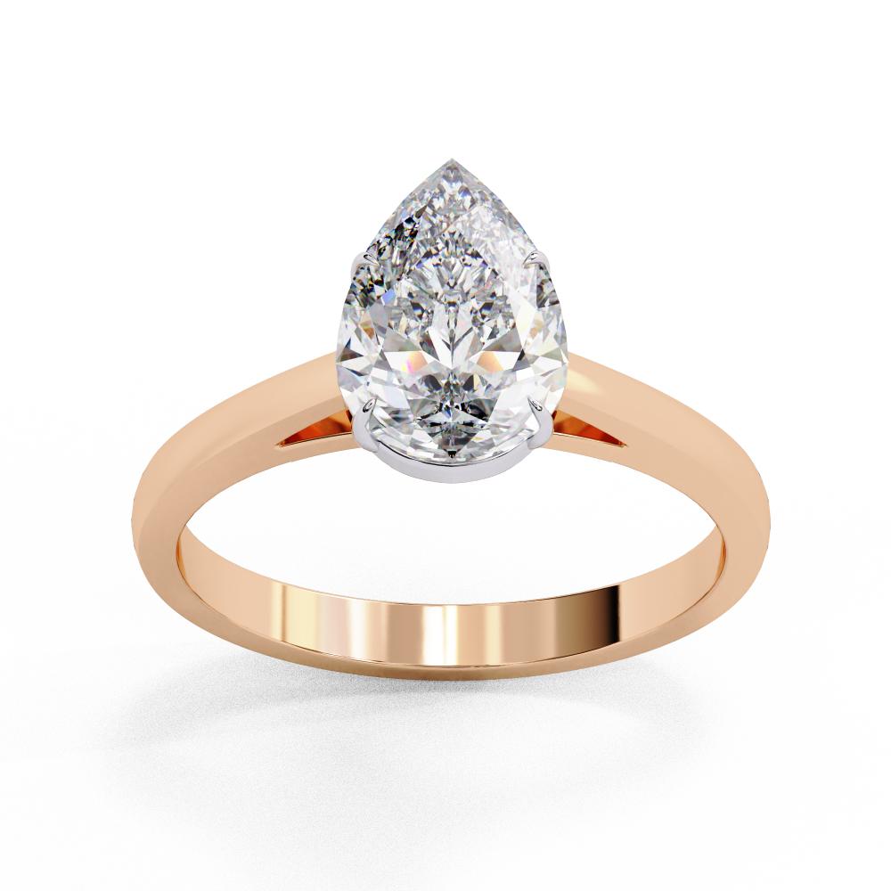 The Amy Pear Cathedral Engagement Ring