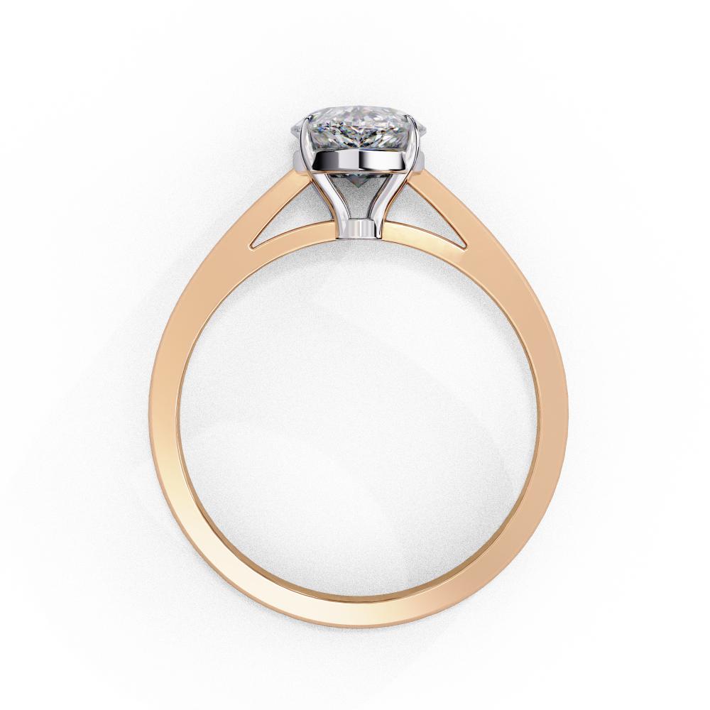 The Amy Pear Cathedral Engagement Ring