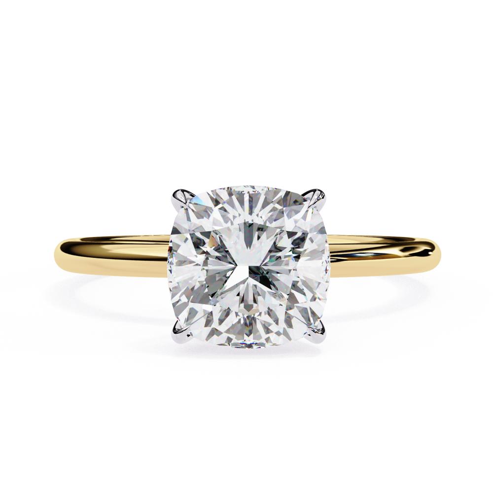 The Lauren Cushion Solitaire Engagement Ring