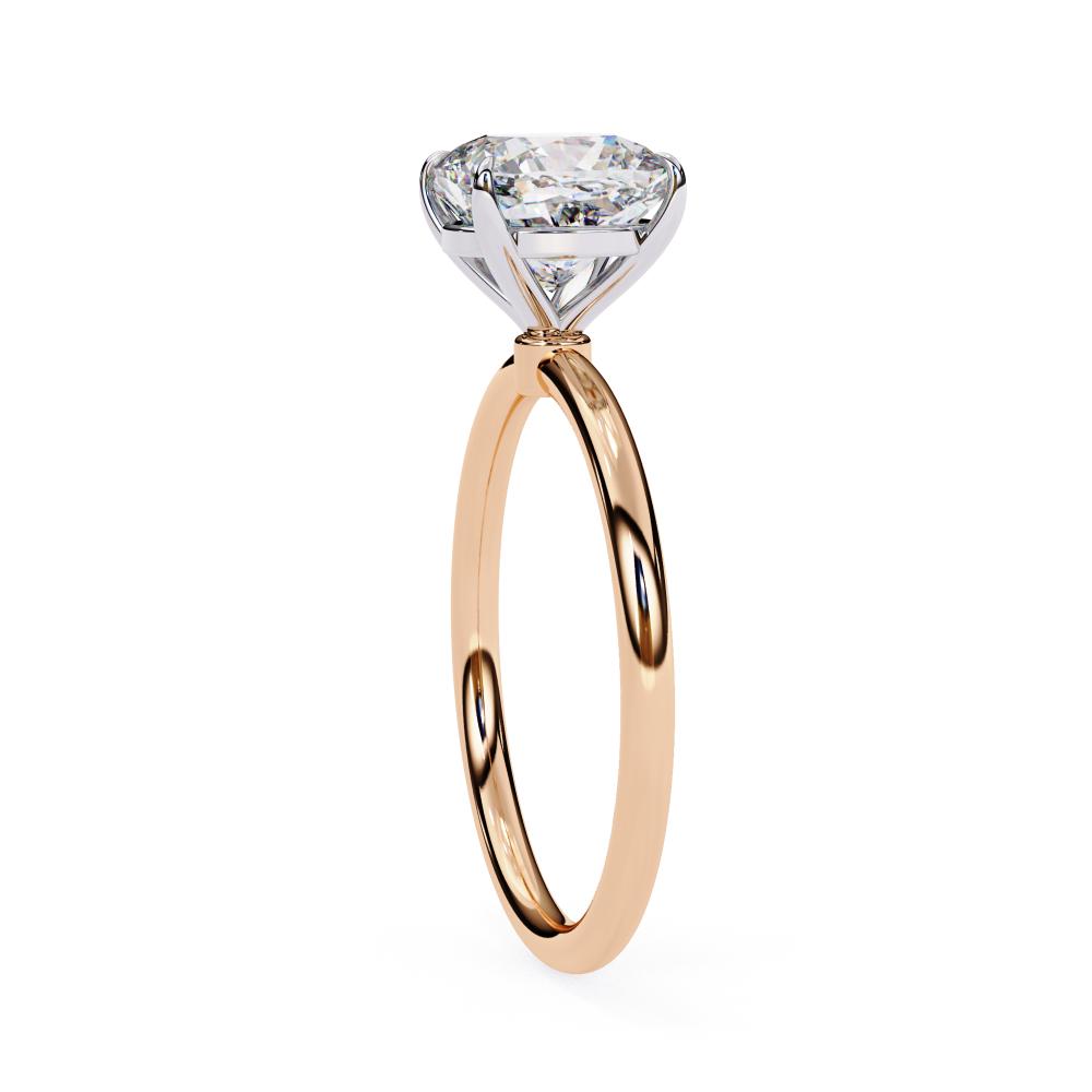 The Lauren Cushion Solitaire Engagement Ring