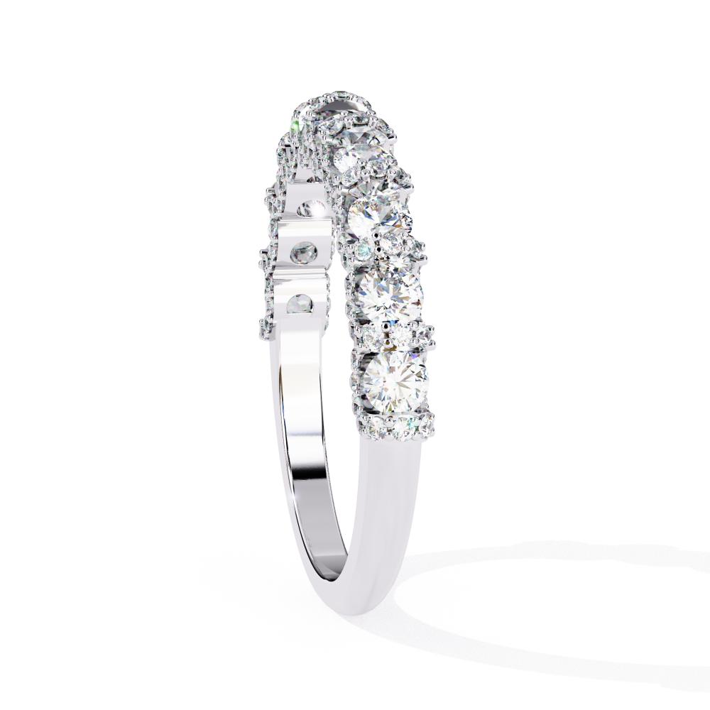 The Mellisa Round Vintage Style Wedding Band