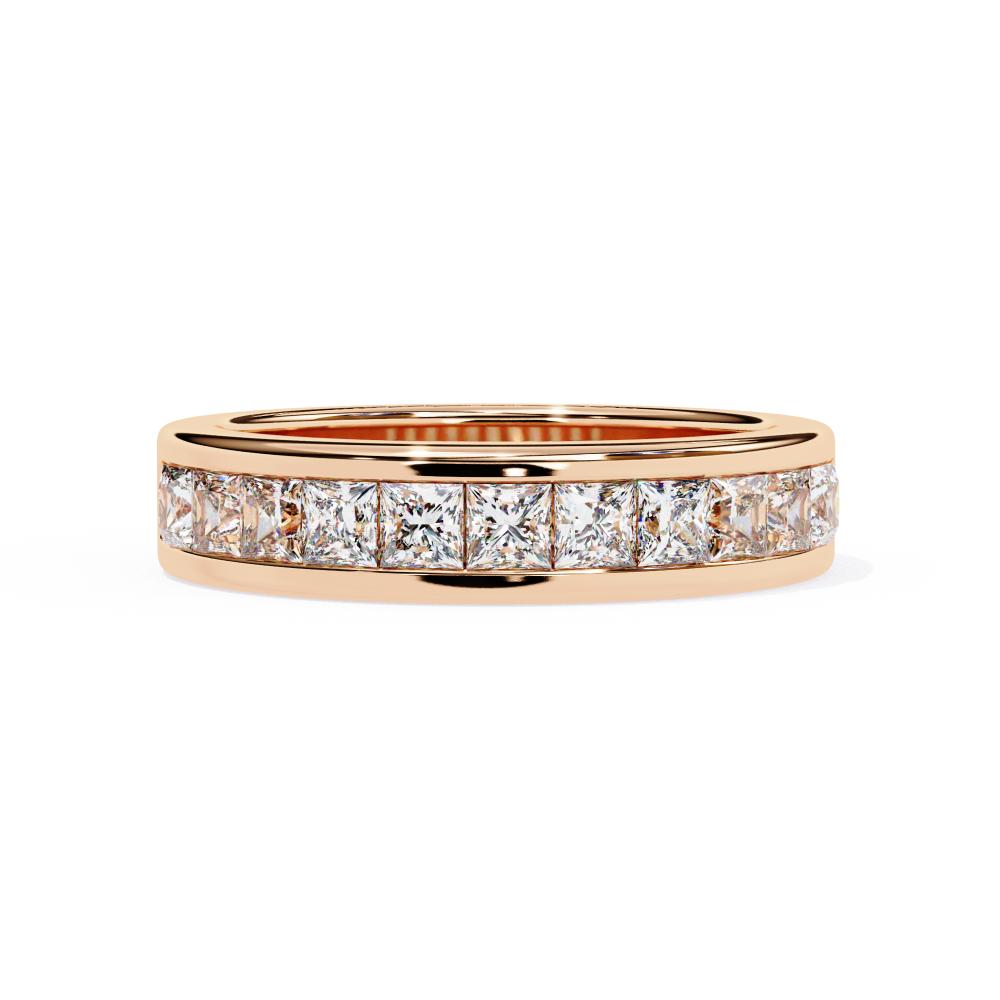 The vanessa Princess Channel Set Wedding Band