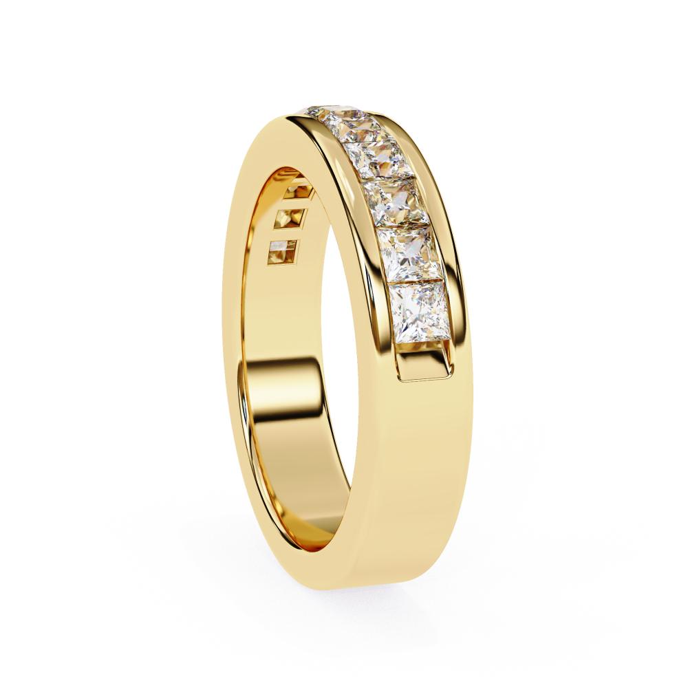 The vanessa Princess Channel Set Wedding Band