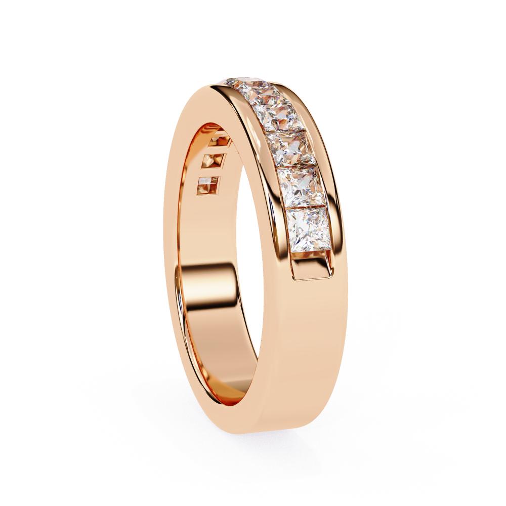 The vanessa Princess Channel Set Wedding Band