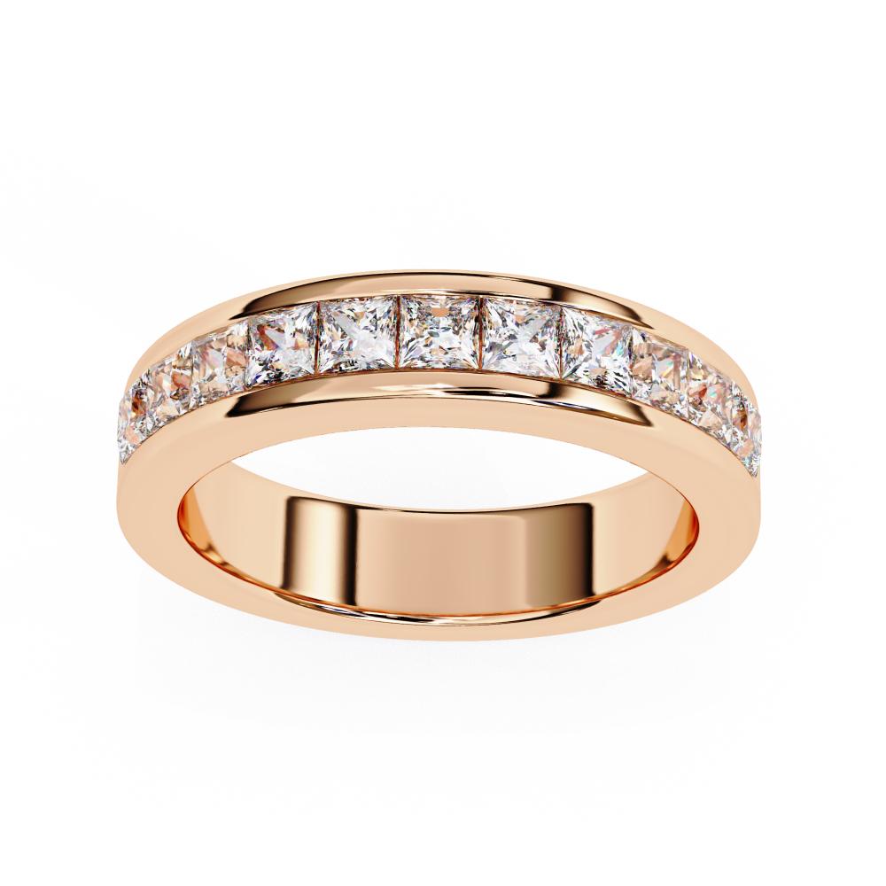 The vanessa Princess Channel Set Wedding Band