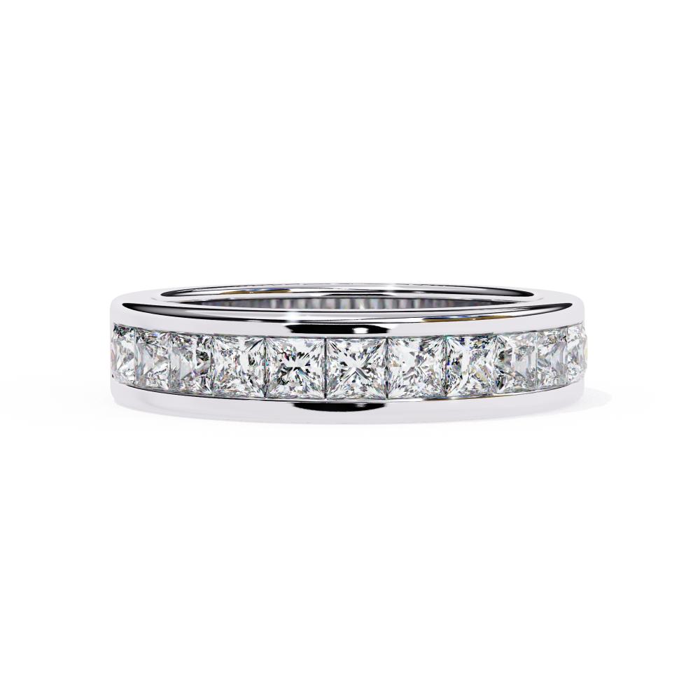 The vanessa Princess Channel Set Wedding Band