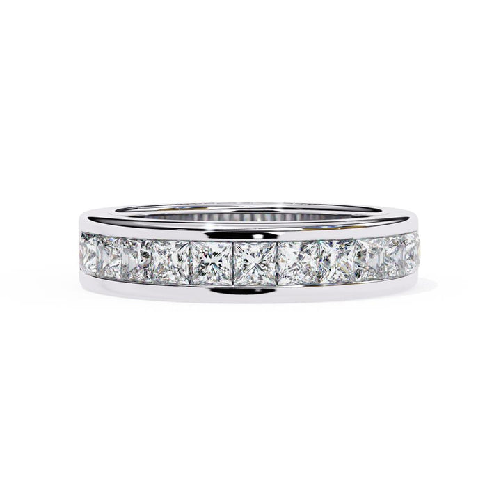 The vanessa Princess Channel Set Wedding Band