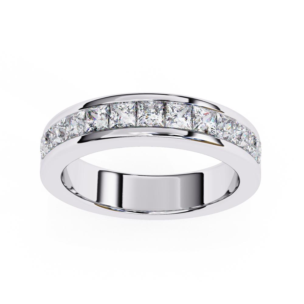 The vanessa Princess Channel Set Wedding Band