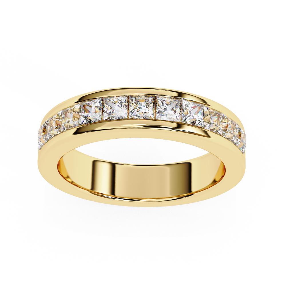 The vanessa Princess Channel Set Wedding Band