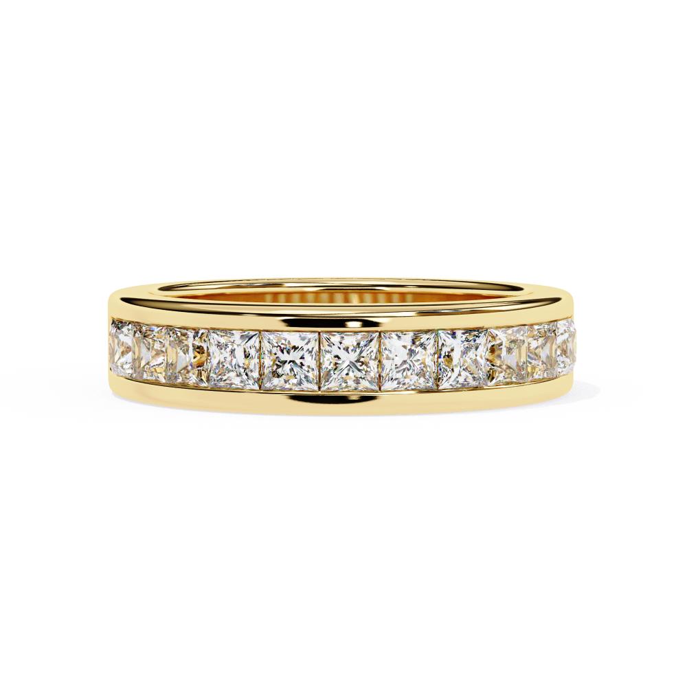 The vanessa Princess Channel Set Wedding Band