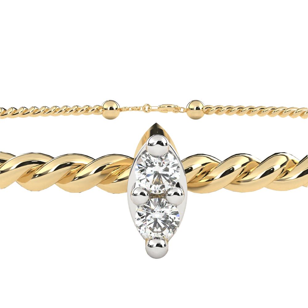 The Cristina Twisted Rope Band Bracelet