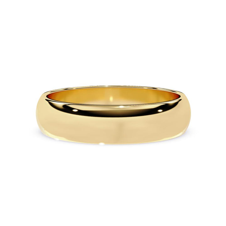 The Jason Polished Comfort Fit Wedding Band
