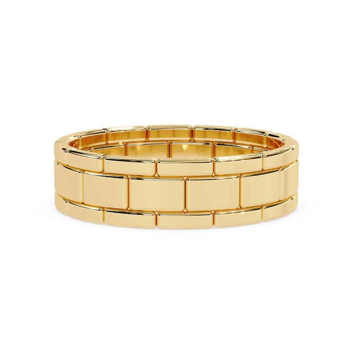 The Frank Bright Honey Wedding Band