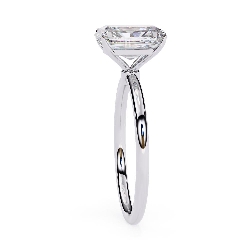 The Lauren Radiant Solitaire Engagement ring