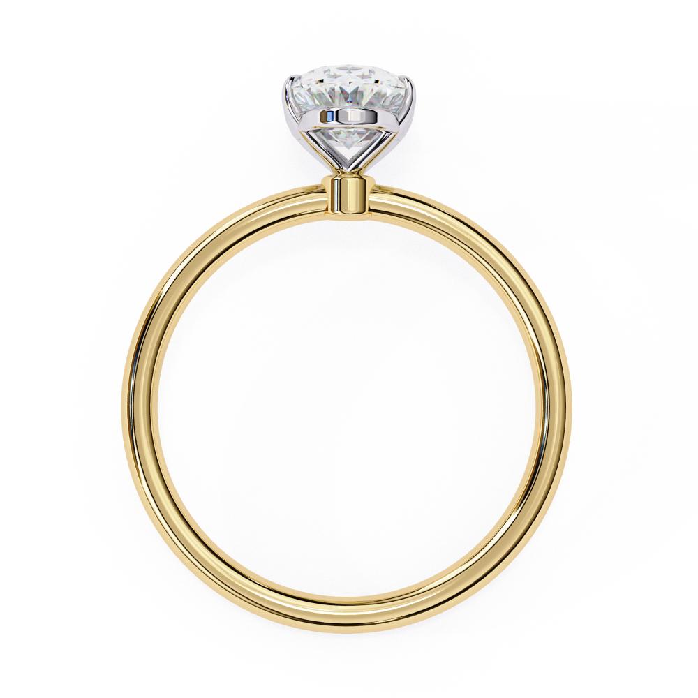 The Lauren Oval Solitaire Engagement Ring