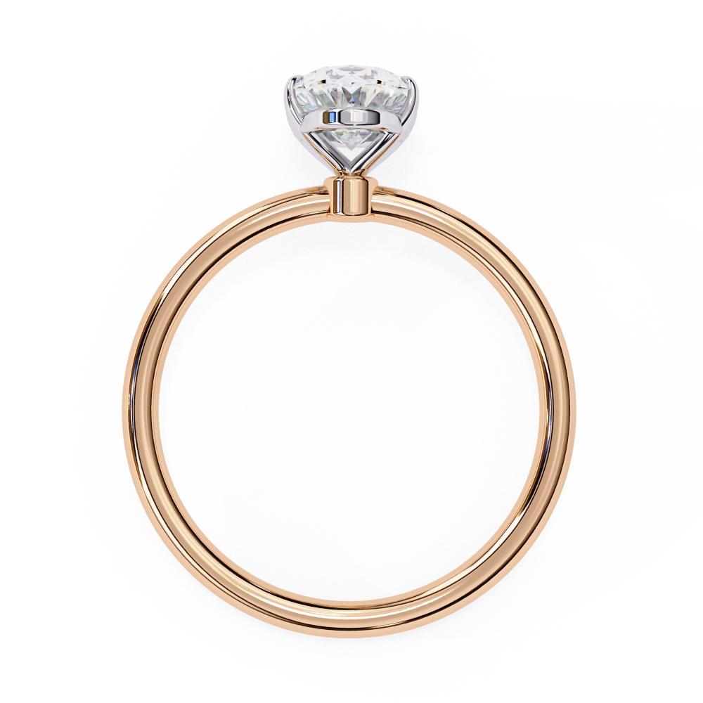 The Lauren Oval Solitaire Engagement Ring