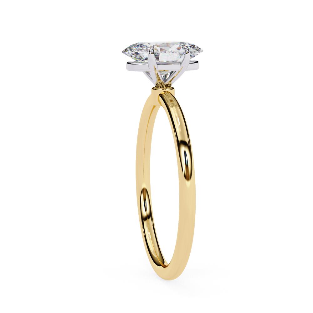 The Lauren Oval Solitaire Engagement Ring