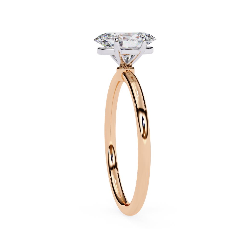 The Lauren Oval Solitaire Engagement Ring