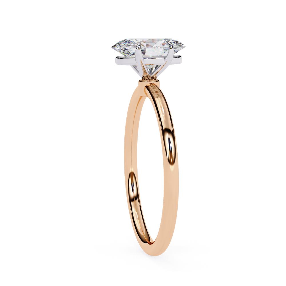 The Lauren Oval Solitaire Engagement Ring