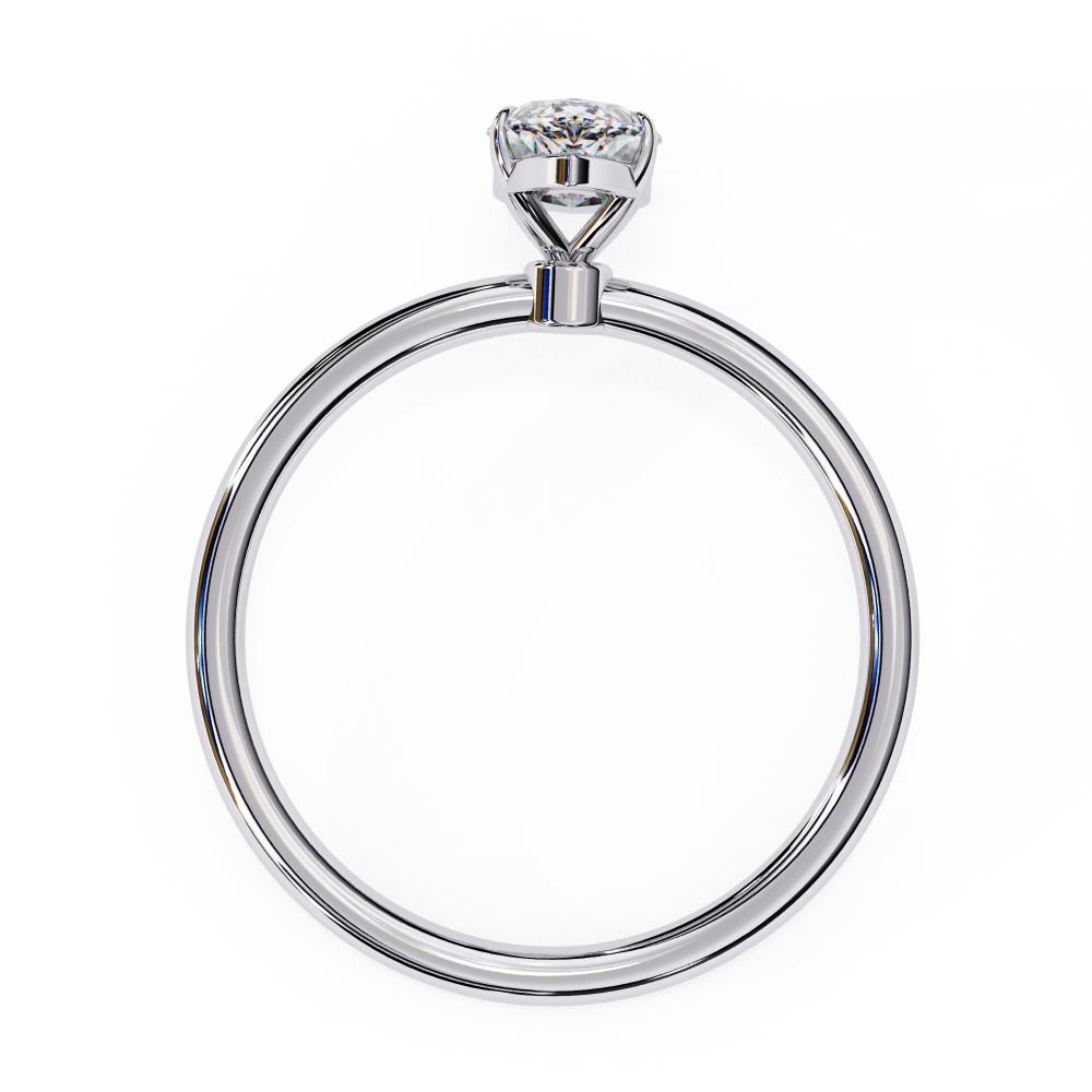 The Lauren Marquise Solitaire Engagement Ring