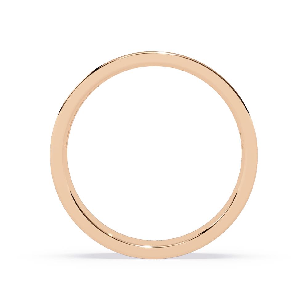 The Francis Diamond Grooved Comfort Fit Wedding Band