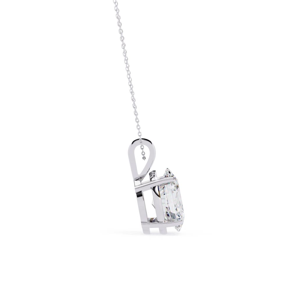 The Sophia Oval Solitaire Pendant With Chain