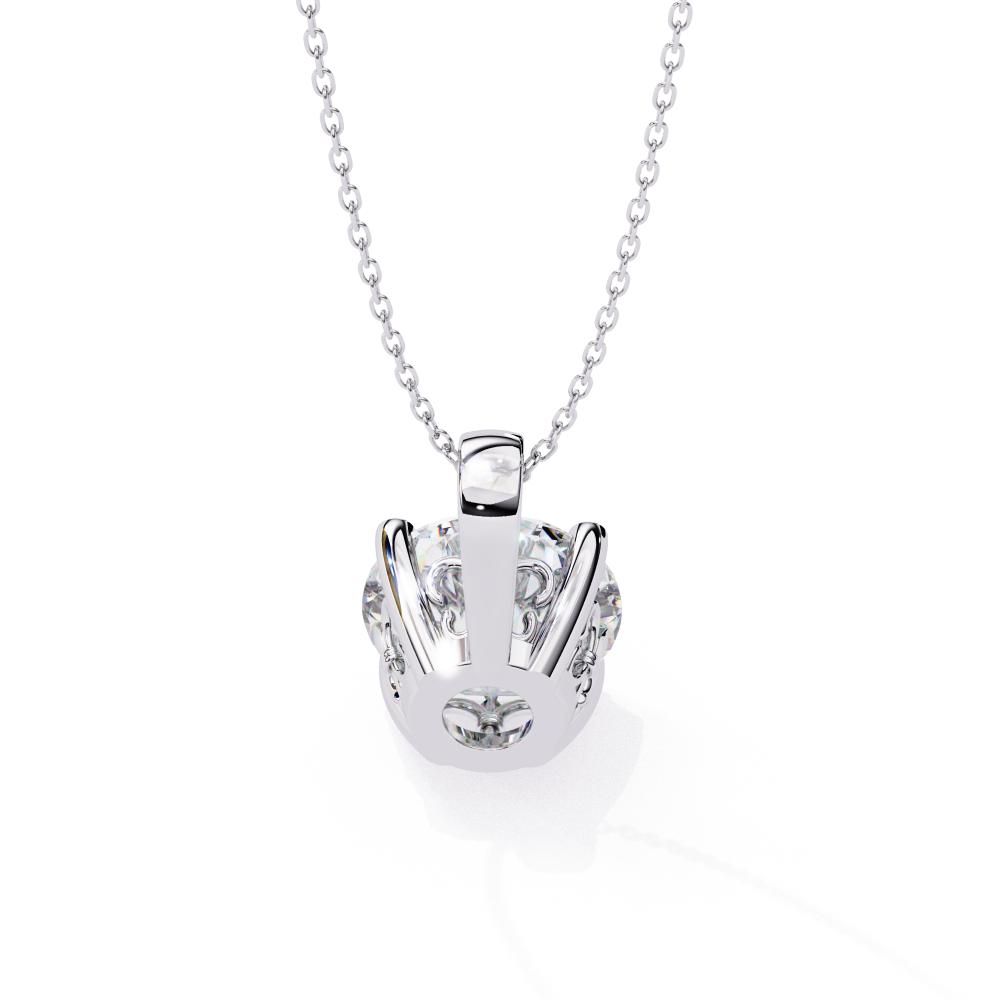 The Nova Round Vintage Style Pendant With Chain