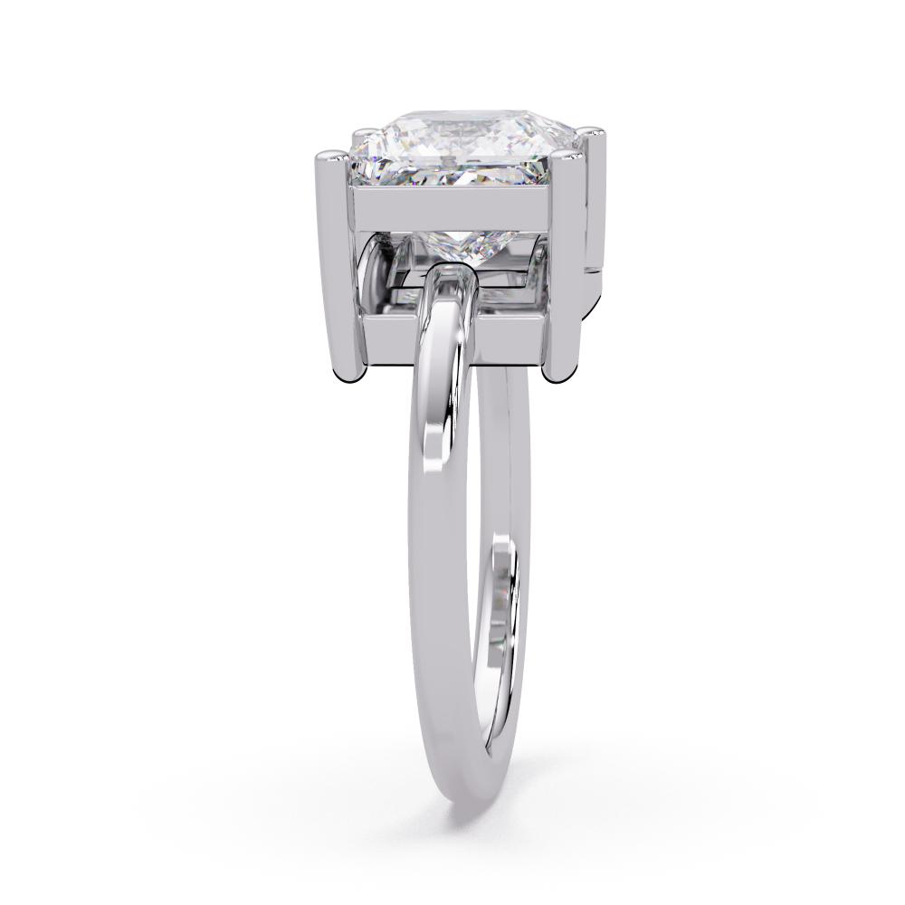 The Elena Princess & Pear Toi Et Moi Engagement ring