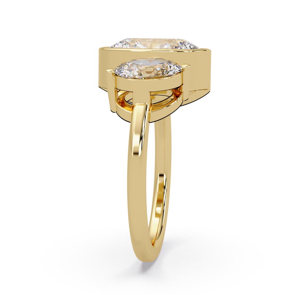 The Lillian Oval Toi Et Moi Engagement Ring