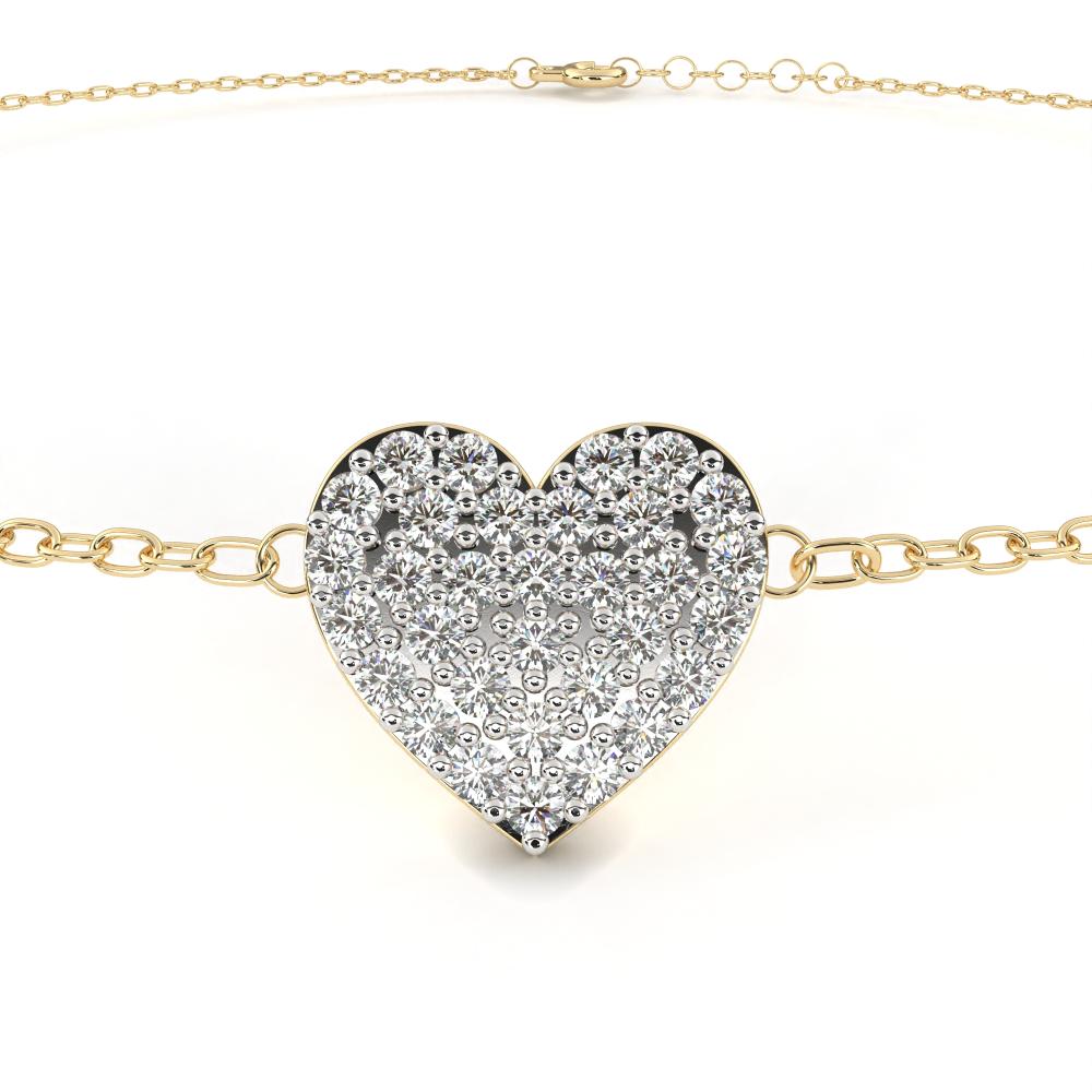 The Gina Heart Shape Love Bracelet