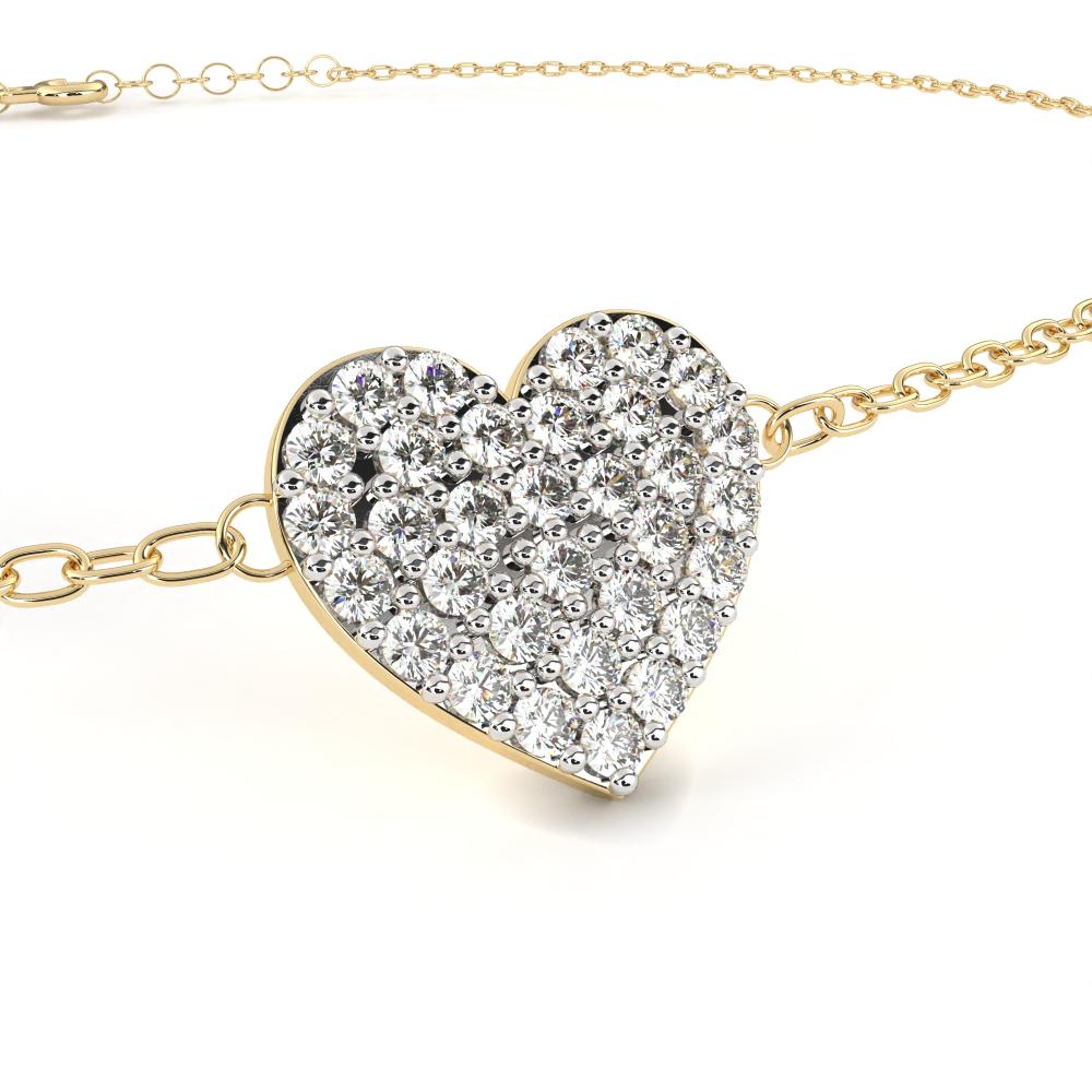 The Gina Heart Shape Love Bracelet