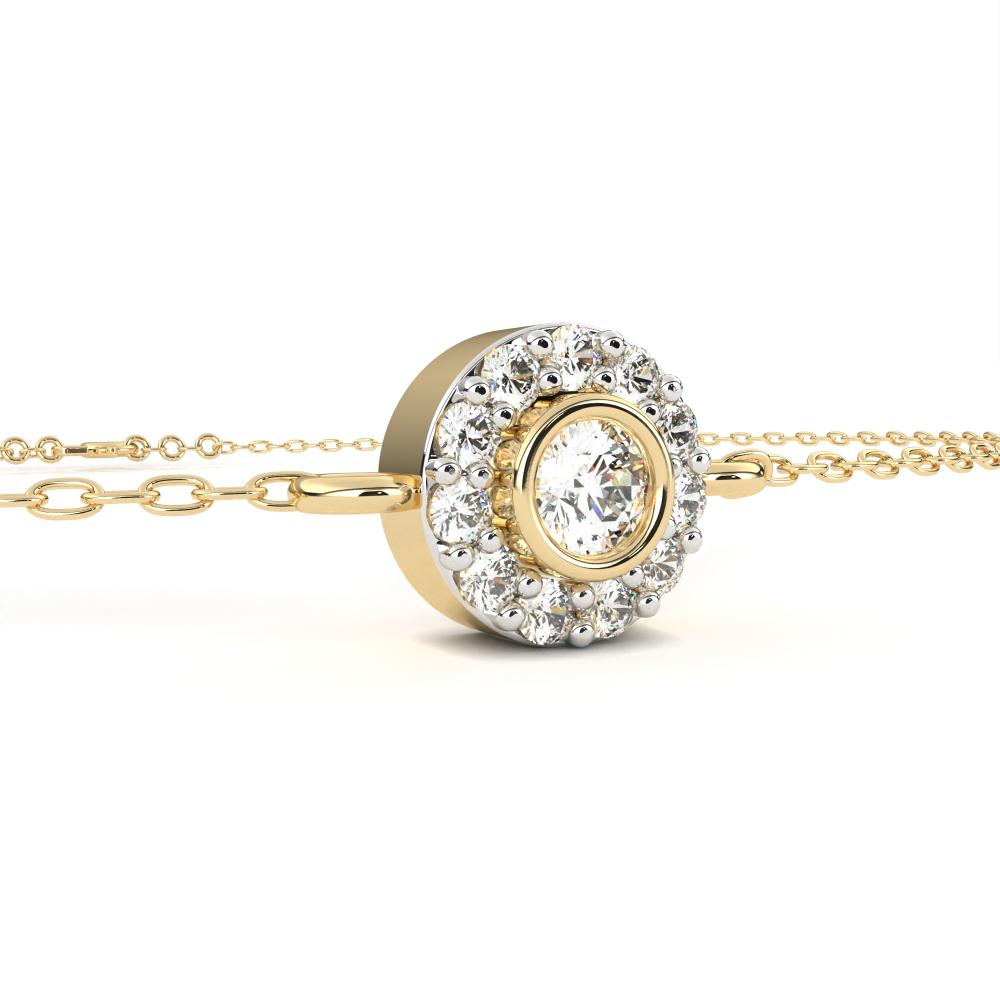 The Heike Round Diamond Loose Bracelet