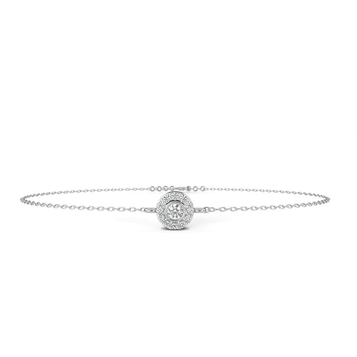 The Heike Round Diamond Loose Bracelet