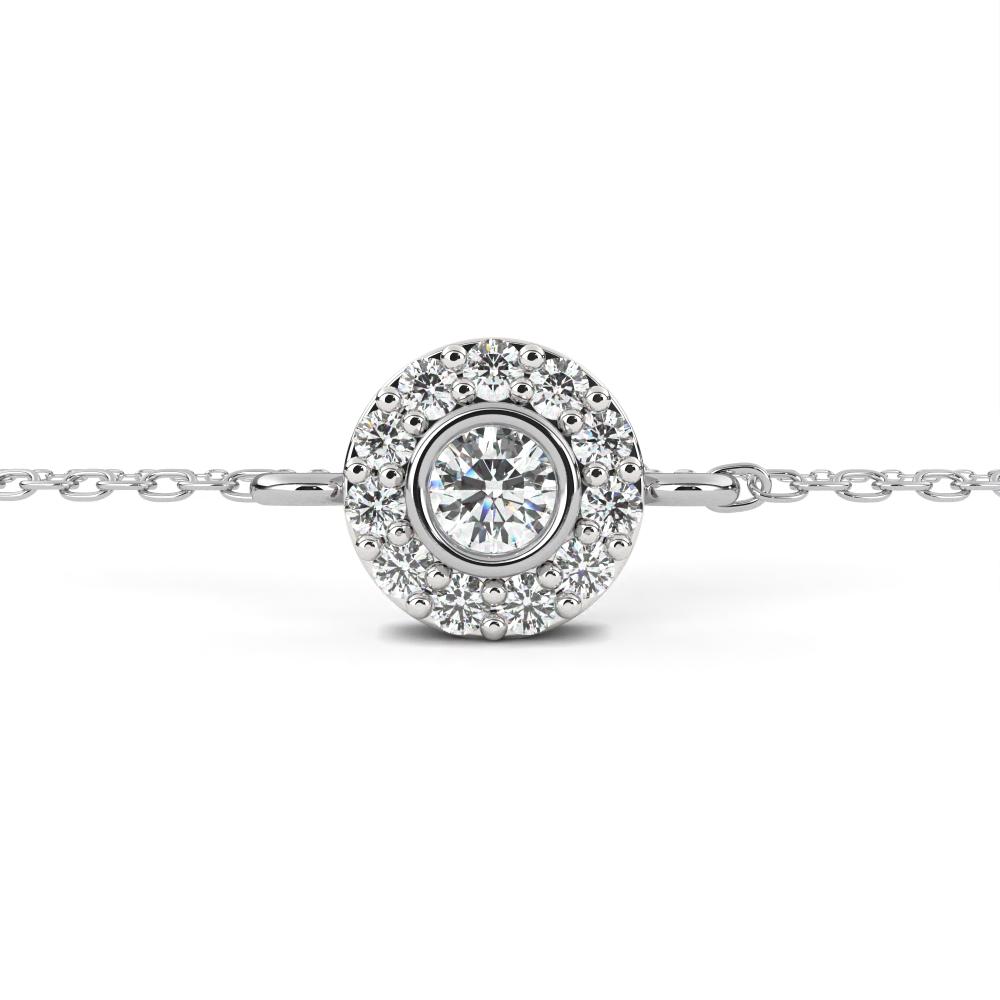 The Heike Round Diamond Loose Bracelet