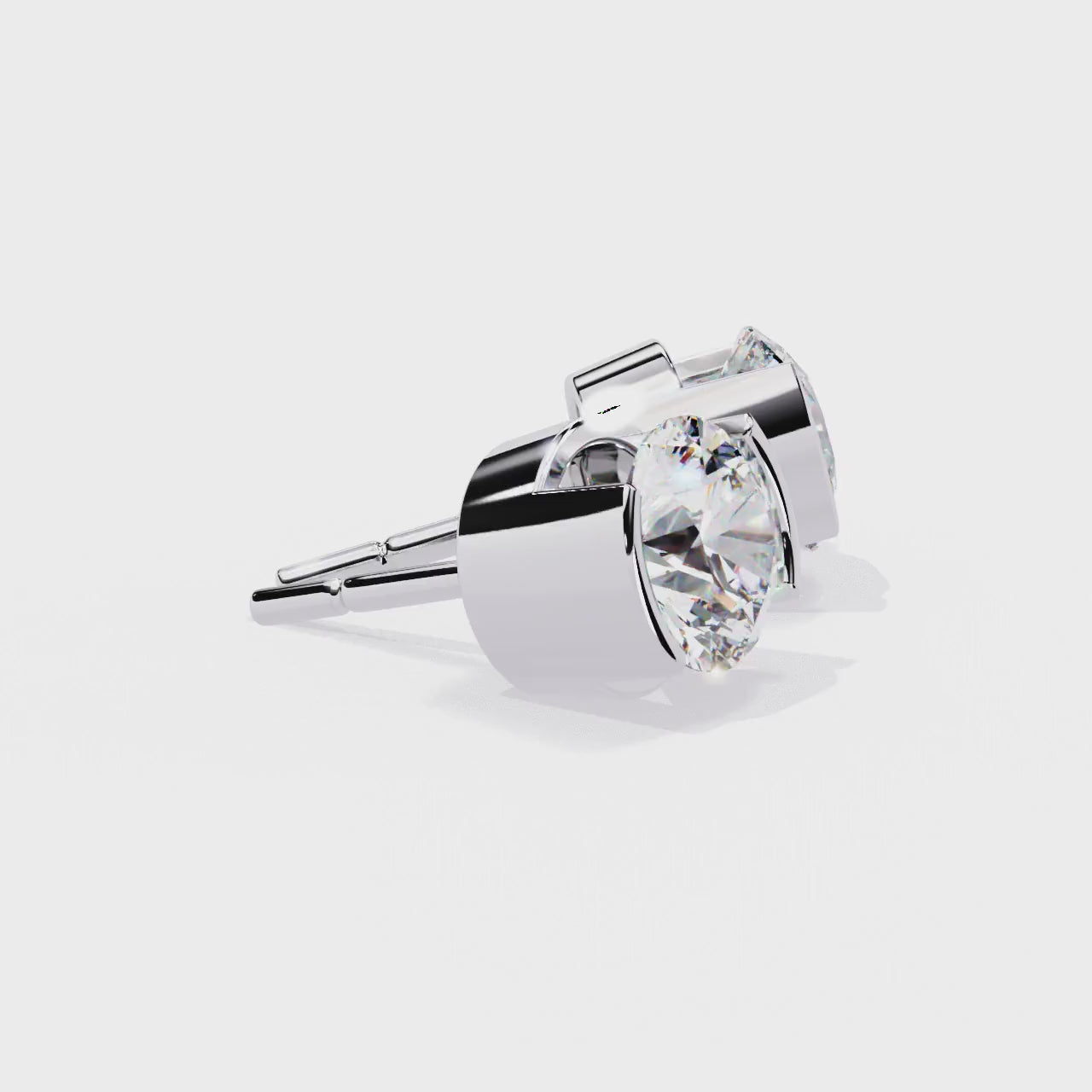 The Gabriella Round bar Set Stud Earrings