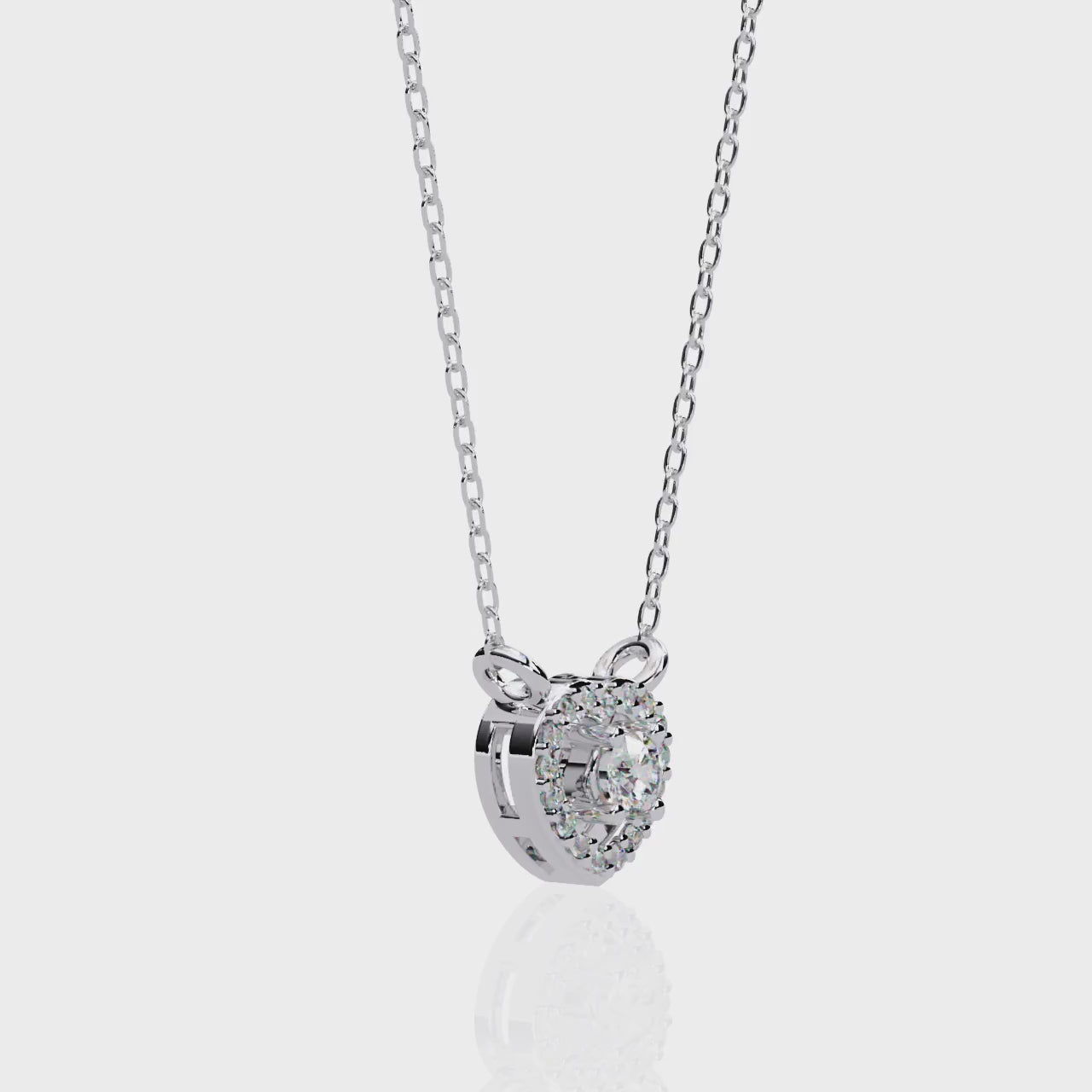 The Daniela Heart Shape Pendant Necklace