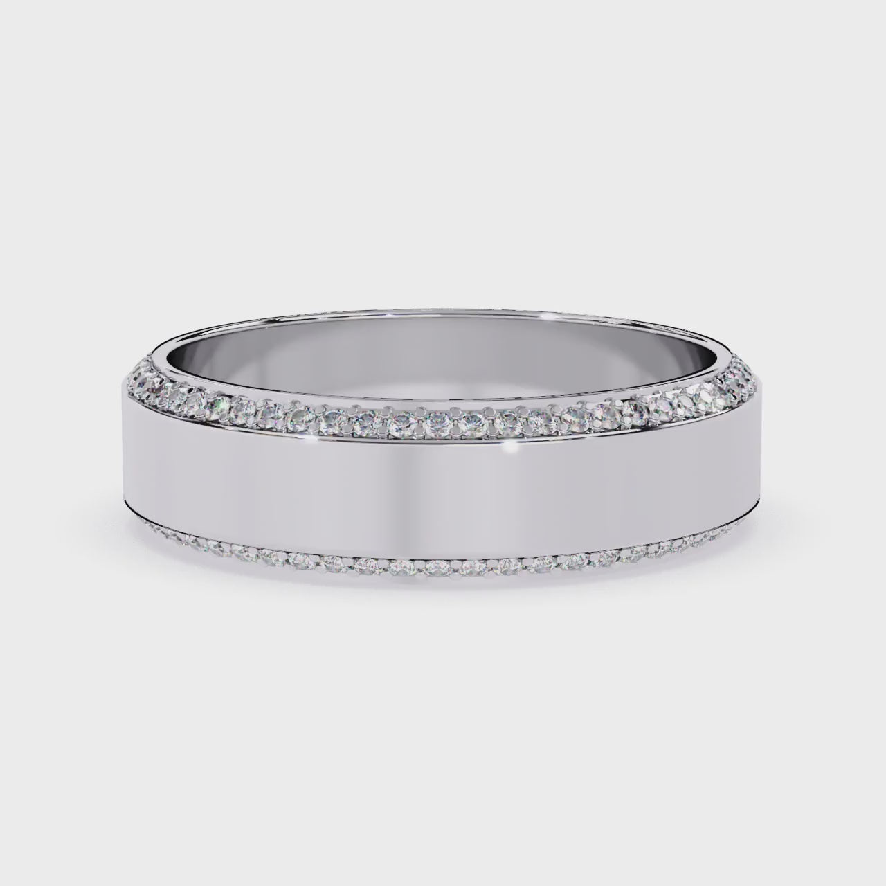 The Donald Indem Style Diamond Wedding Band