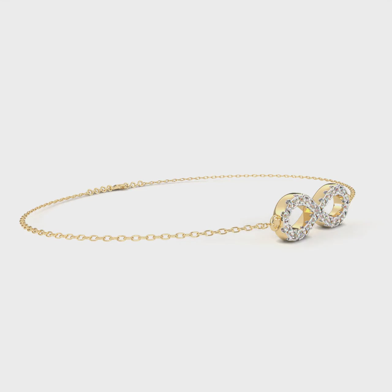 The Pena Infinity Diamond Loose Bracelet