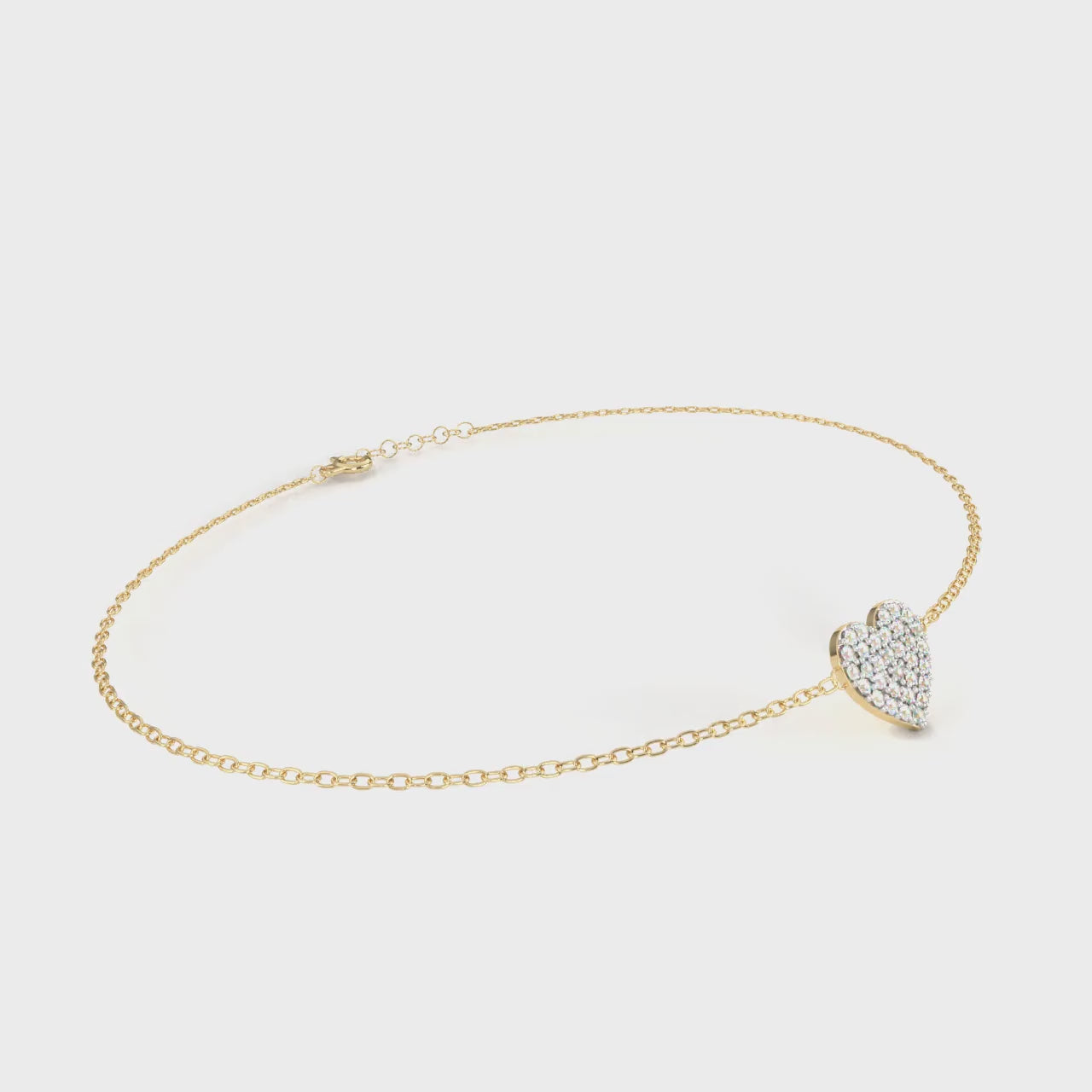The Gina Heart Shape Love Bracelet