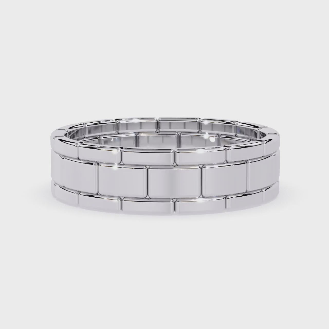 The Frank Bright Honey Wedding Band