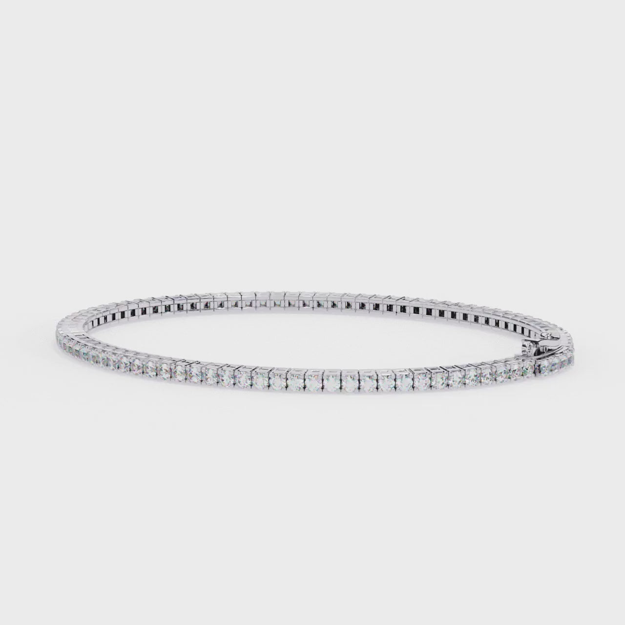 The Eden Round Tennis Bracelet